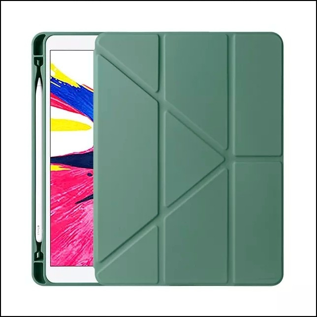 کیف اسمارت سیلیکونی جا قلم دار مناسب برای تبلت سامسونگ Samsung Galaxy Tab S9 Plus 12.4