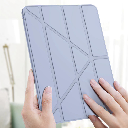 کیف اسمارت سیلیکونی جا قلم دار مناسب برای تبلت سامسونگ Samsung Galaxy Tab S9 FE