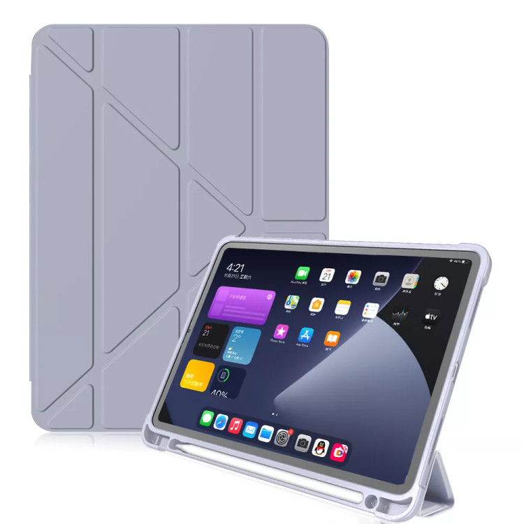 کیف کلاسوری اسمارت سیلیکونی جا قلم دار تبلت مناسب برای تبلت سامسونگ Samsung Galaxy Tab S6 lite