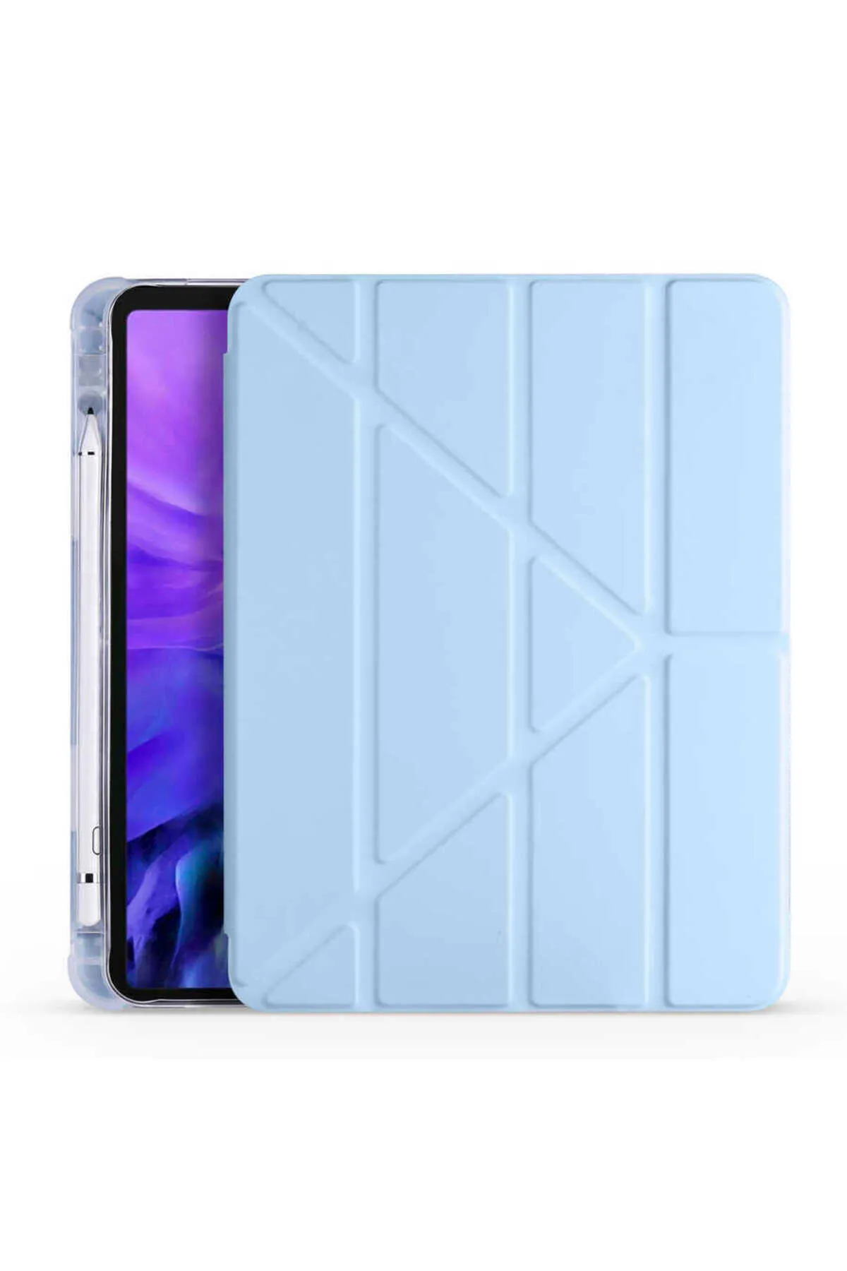 کیف اسمارت سیلیکونی جا قلم دار مناسب برای تبلت اپل آیپد تبلت اپل iPad 11th 2025 (A16)