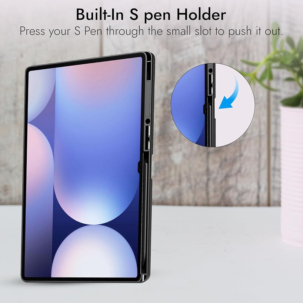 قاب تبلت استند دار با جای قلم مناسب برای تبلت سامسونگ Samsung Galaxy Tab A11 plus