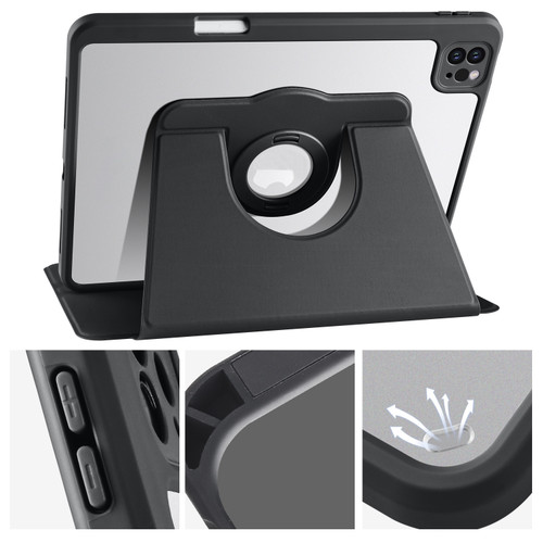کیف کلاسوری مدل 360 درجه مناسب برای تبلت اپل آیپد مدل Appel ipad Pro 11 2024