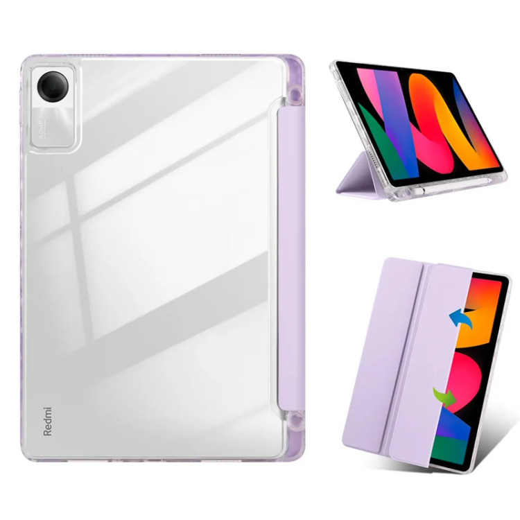 کیف اسمارت شفاف مناسب برای تبلت شیائومی Xiaomi Redmi Pad SE 11